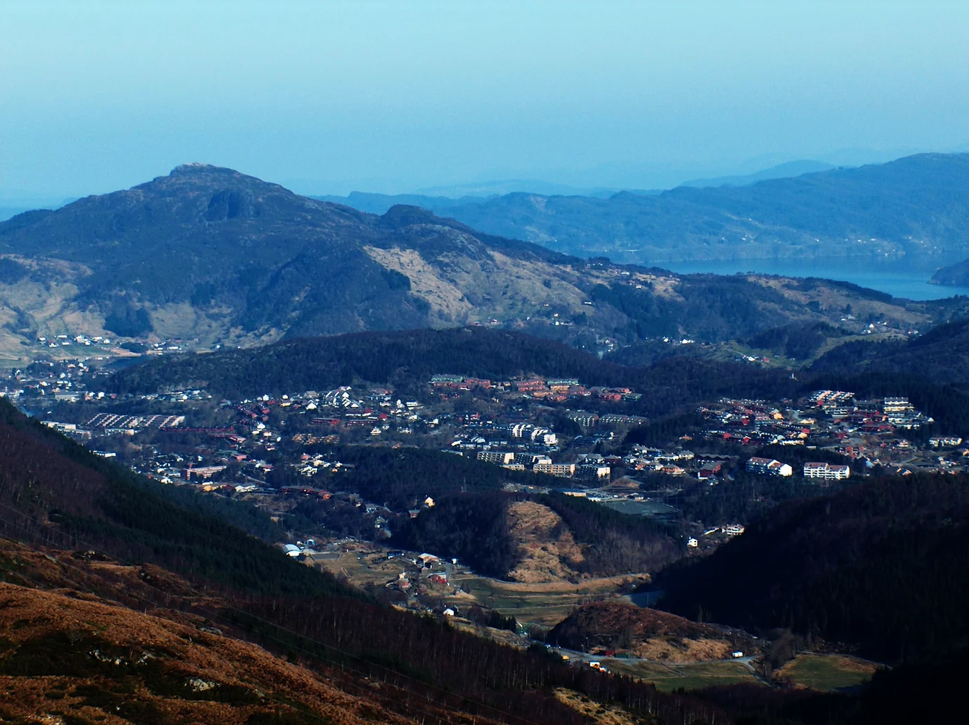 View over Åsane