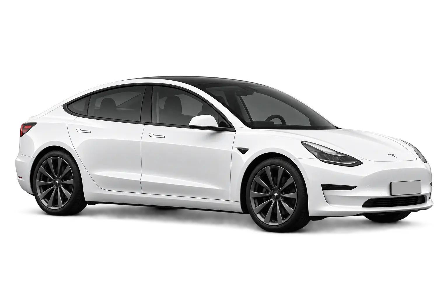 Illustration of Tesla Model 3